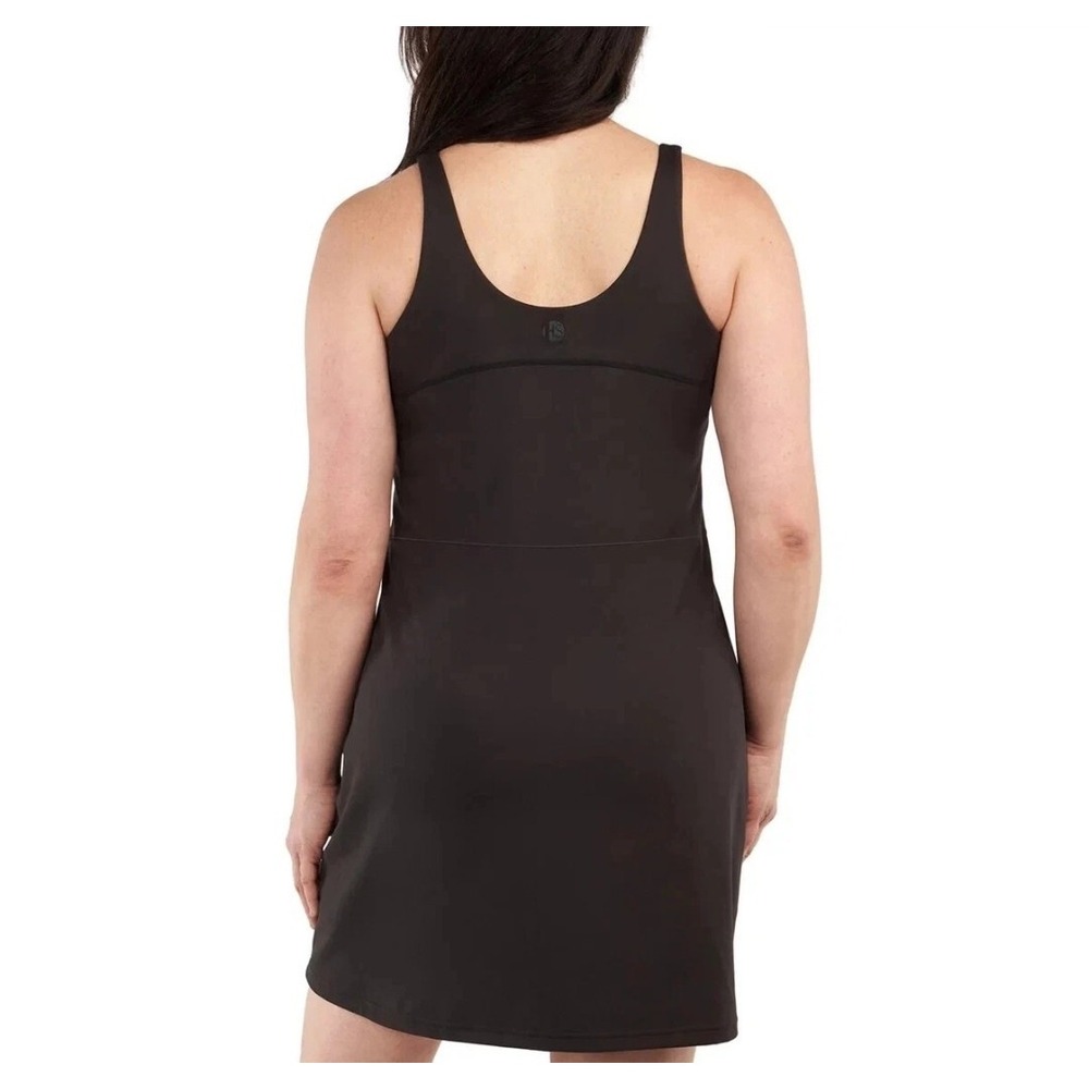 Elle Sport Women's Active Tank Dress New Women's Black Size XL - Picture 2 of 2